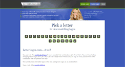 Desktop Screenshot of letterlogos.com