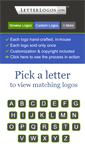 Mobile Screenshot of letterlogos.com